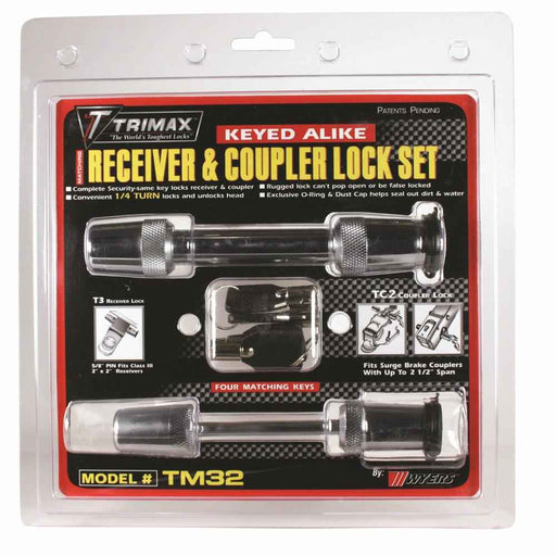 Buy Trimax TM32 T3 & Tc2 5/8 Rec & 2 1/2 Lock - Hitch Locks Online|RV Part