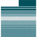 Buy Carefree JU148C00 Awning Fabric 1-Piece 14' Teal Stripe White