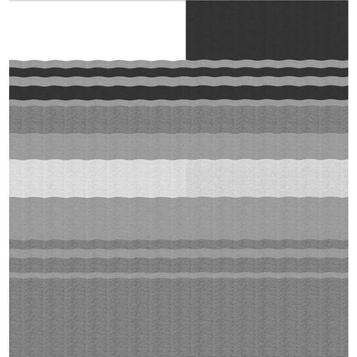Buy Carefree JU148D00 Awning Fabric 1-Piece 14' Black/Gray White