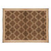 Buy Camco 42877 Large Reversible Outdoor Patio Mat 6' x 9', Brown Lattice