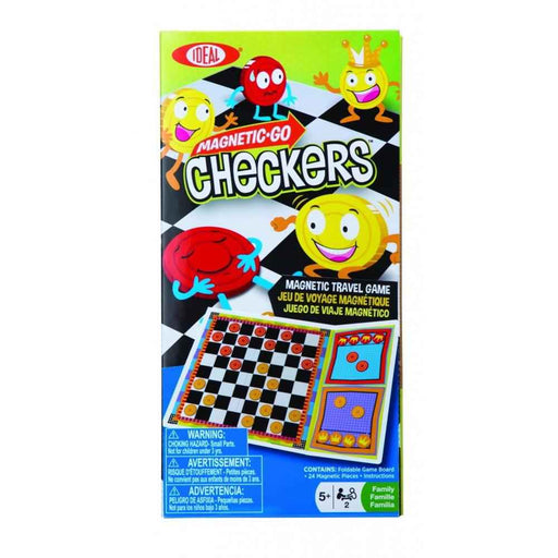 Buy Poof-Slinky 0C8429BL Magnetic Go Checkers - Games Toys & Books