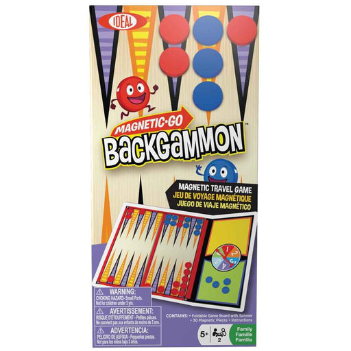 Buy Poof-Slinky 8-32507TL Magnetic Go Backgammon - Games Toys & Books