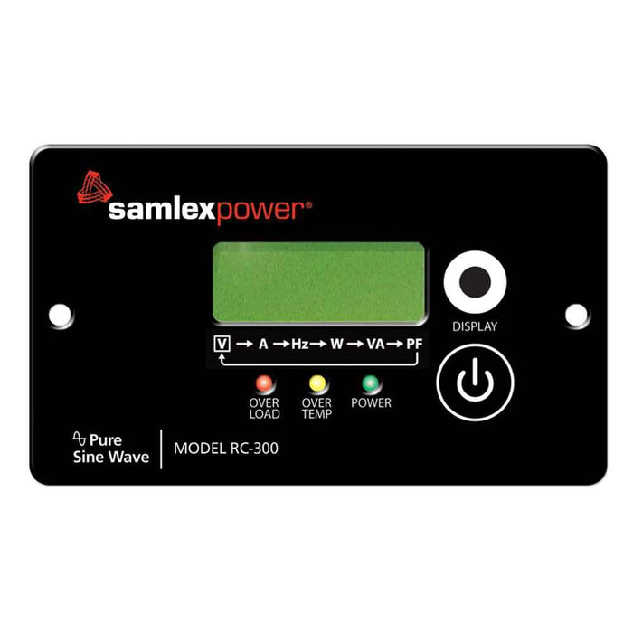 Buy Samlex America RC-300 Inverter Remote Pst-3000-12 - Power Centers