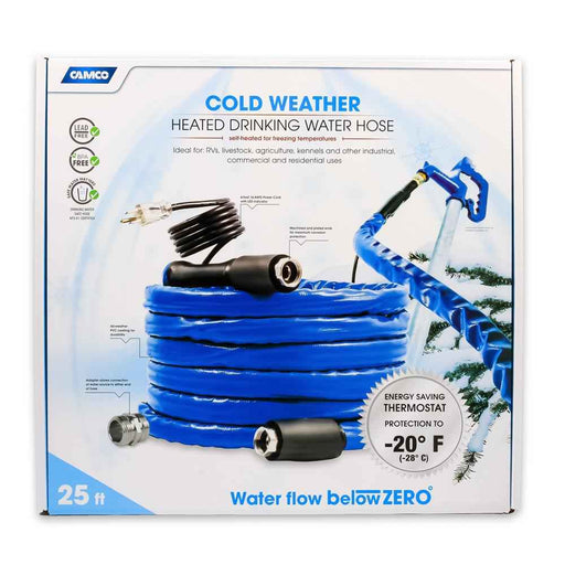 Buy Camco 22911 25' TASTEPure Heated Drinking Water Hose with Thermostat -