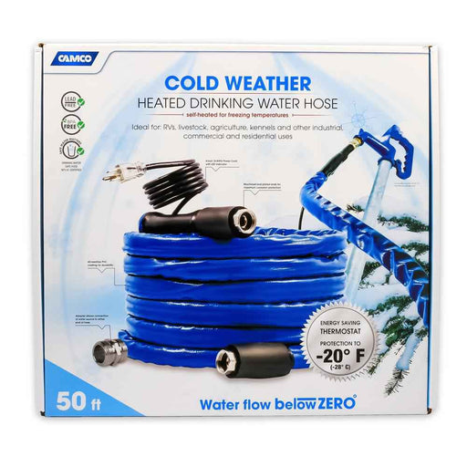Buy Camco 22912 50 Feet Taste Pure Heated Drinking Water Hose with