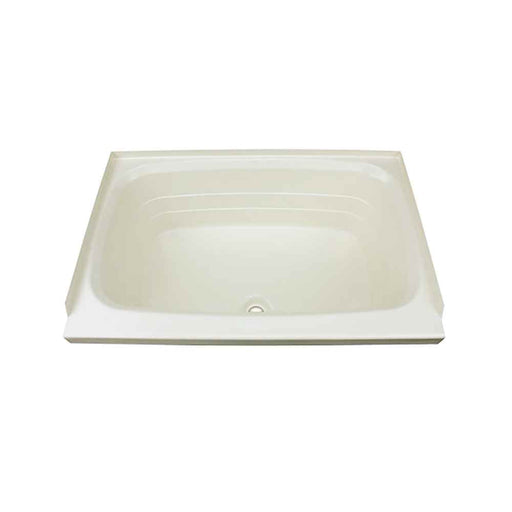 Buy Lippert 209379 Parchment 24X38 Center Drain Bathtub - Tubs and Showers