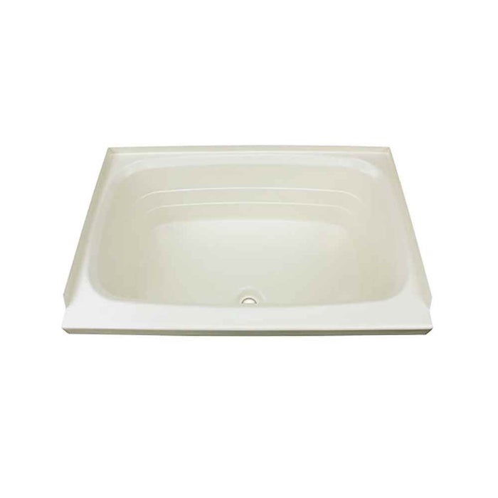 Buy Lippert 209379 Parchment 24X38 Center Drain Bathtub - Tubs and Showers