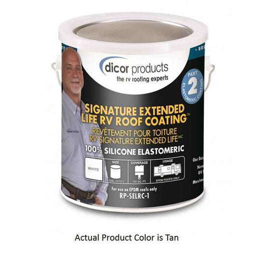 Buy Dicor RPSELRCT1 Signature Roof Coating For EPDM Tan - Roof Maintenance