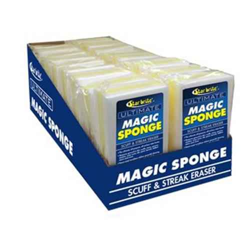 Buy Star Brite 041018 Ultimate Magic Sponge 18Pk Display - Point of Sale