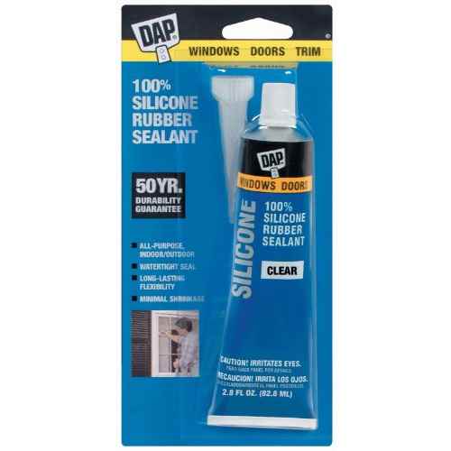 Buy DAP 0798007537 100% Silicone W & D Clear - Glues and Adhesives