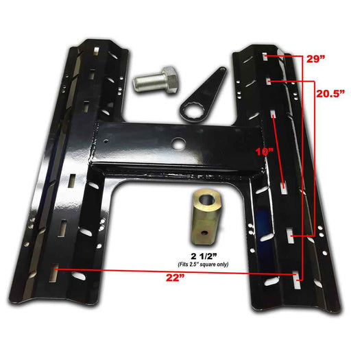 Buy Pop Up Towing CAGBW Fifth Wheel Base Plate For B & W Hitch - Gooseneck