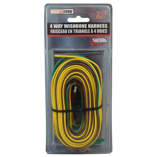 Buy Valterra A104225VP 4-Way 25' Wishbone Harness - Towing Electrical