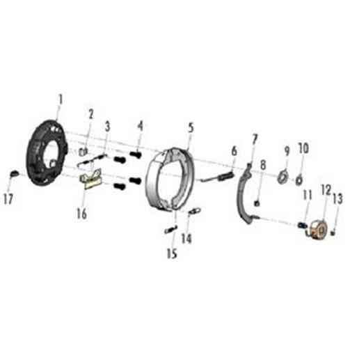 Buy Husky Towing 30827 Brake Adjustable Screw Kit 7" - Braking Online|RV
