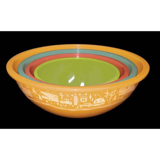 Buy Camp Casual CC006 4 PIECE NESTING BOWL SET WITH LIDS - Kitchen