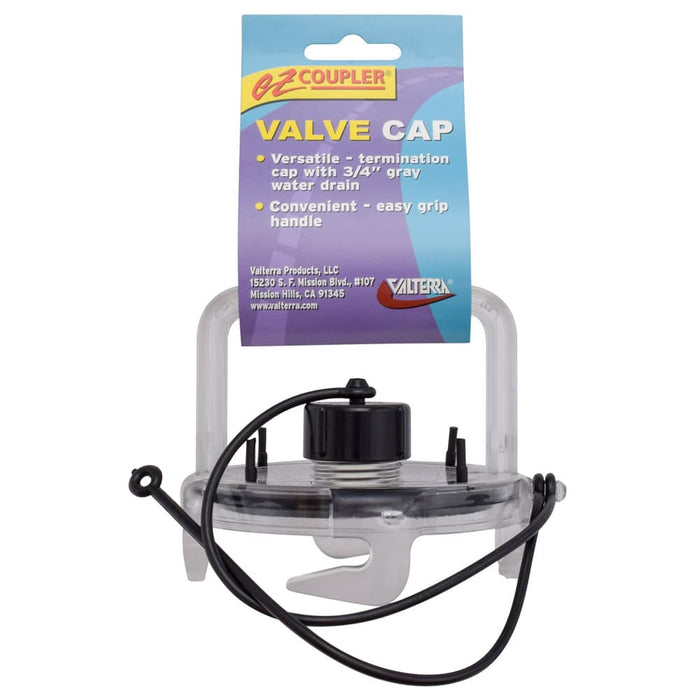 Buy Valterra F023106CL Ez Coupler Cap w/ Hdl Clr - Sanitation Online|RV