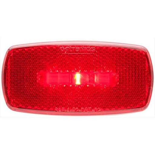 Buy Optronics MCL0032RBB LED Clearance/Marker Light Oval Black Base Red -