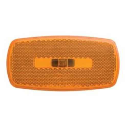 Buy Optronics MC32AS Marker/Clearance Light Oval White Base Amber - Towing