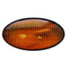 Buy Optronics RVPL5ABP Porch Light Oval w/o Switch Black Base Amber -