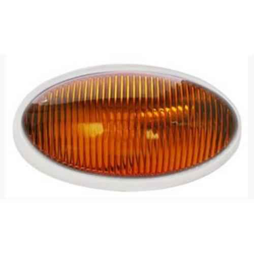 Buy Optronics RVPL5AP Porch Light Oval w/o Switch Amber - Lighting