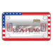 Buy Cruiser Accessories 77203 MC USA FLAG, CHROME - Exterior Accessories