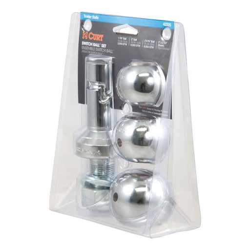 Buy Curt Manufacturing 42225 Switch Ball Trailer Ball Set (1-7/8", 2" &