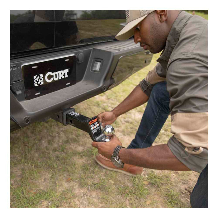 Buy Curt Manufacturing 45033 Class 3 Ball Mount with Pin (2" Shank, 7,500