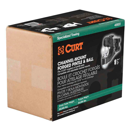 Buy Curt Manufacturing 45922 Replacement Channel Mount Ball & Pintle