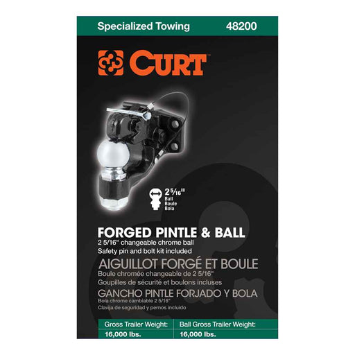 Buy Curt Manufacturing 48200 Ball & Pintle Combination (2-5/16" Ball