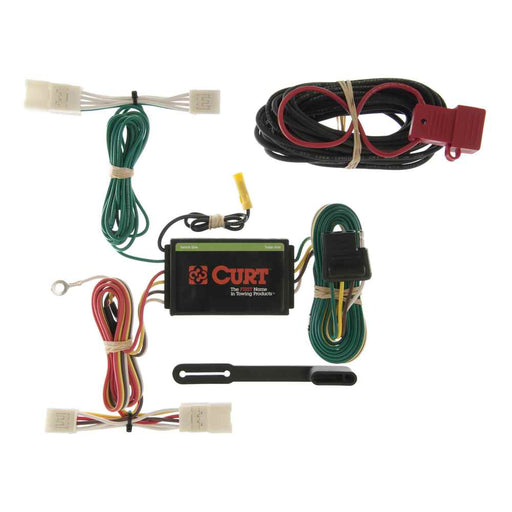 Buy Curt Manufacturing 55400 Custom Wiring Harness (4-Way Flat Output) -