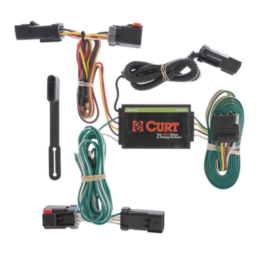 Buy Curt Manufacturing 55530 Custom Wiring Harness (4-Way Flat Output) -
