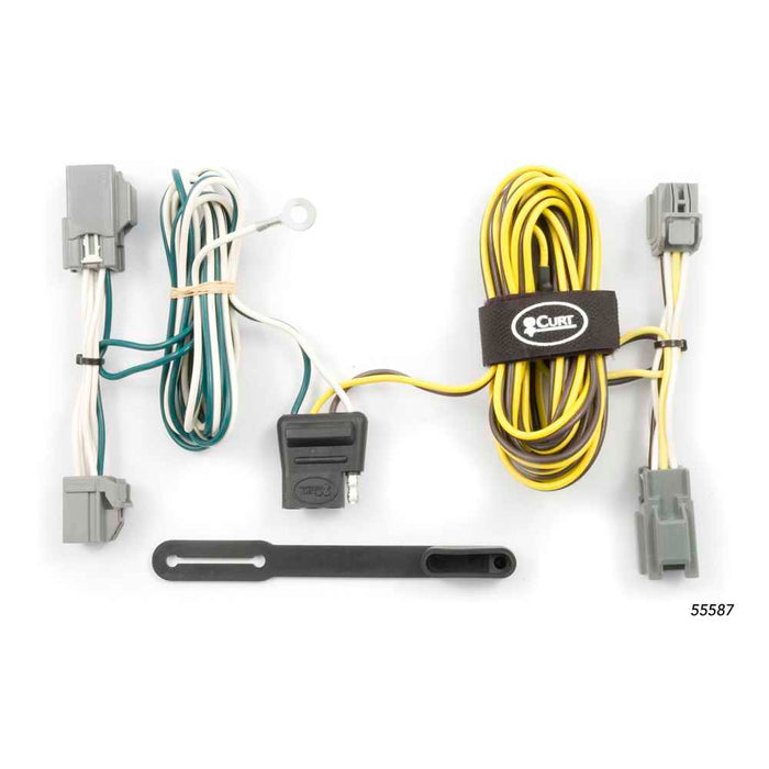 Buy Curt Manufacturing 55587 Custom Wiring Harness (4-Way Flat Output) -