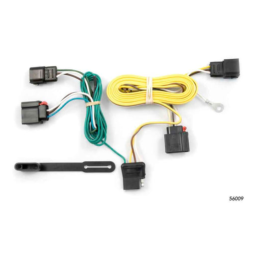 Buy Curt Manufacturing 56009 Custom Wiring Harness (4-Way Flat Output) -