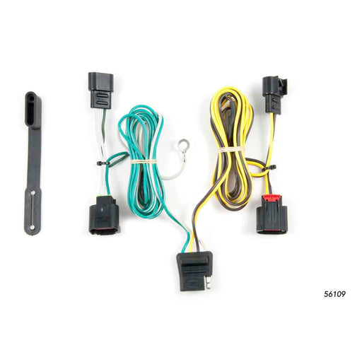 Buy Curt Manufacturing 56109 Custom Wiring Harness (4-Way Flat Output) -