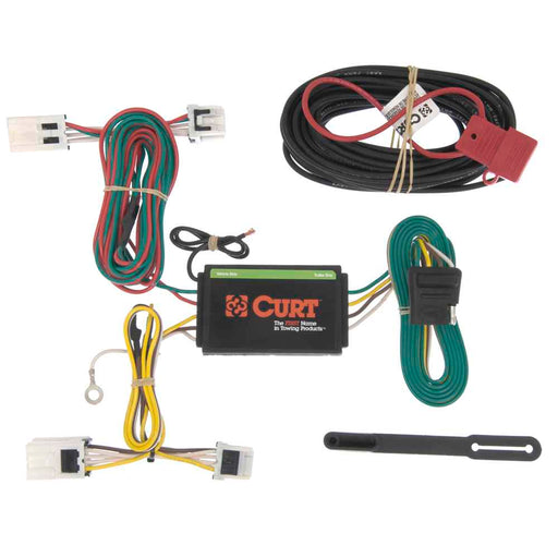 Buy Curt Manufacturing 56148 Custom Wiring Harness (4-Way Flat Output) -