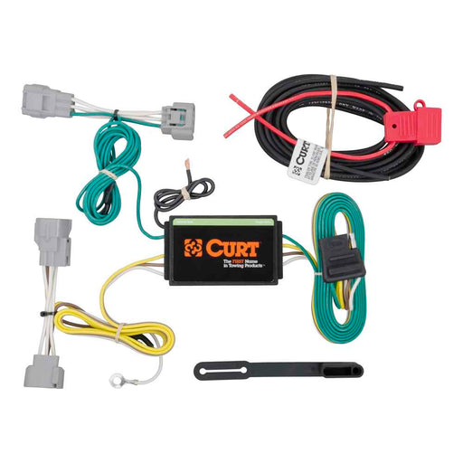 Buy Curt Manufacturing 56208 Custom Wiring Harness (4-Way Flat Output) -