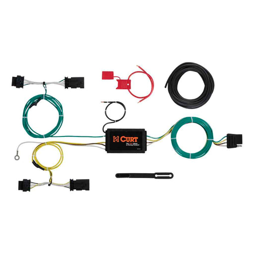 Buy Curt Manufacturing 56274 Custom Wiring Harness (4-Way Flat Output) -