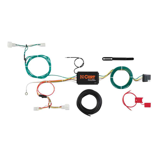 Buy Curt Manufacturing 56284 Custom Wiring Harness (4-Way Flat Output) -