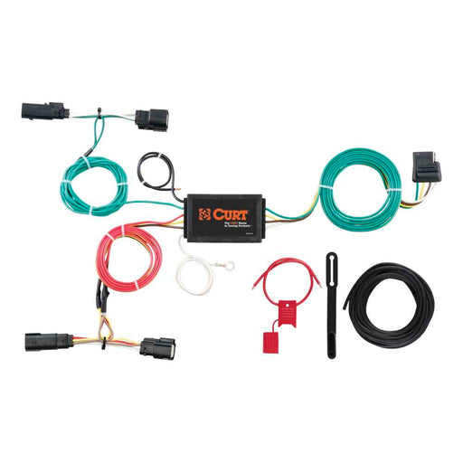 Buy Curt Manufacturing 56292 Custom Wiring Harness (4-Way Flat Output) -