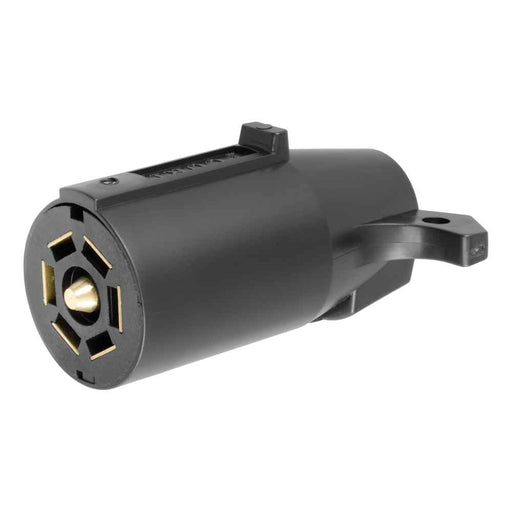 Buy Curt Manufacturing 58140 7-Way RV Blade Connector Plug (Trailer Side