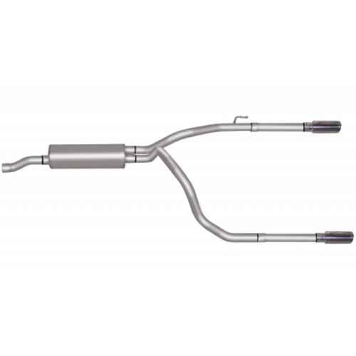 Buy Gibson Exhaust 66565 SPLIT REAR STAINLESS EXHA - Exhaust Systems