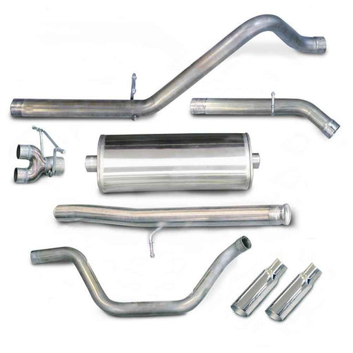 Buy Corsa Exhaust 24907 10 SILV SIERRA EXT CAB S - Exhaust Systems