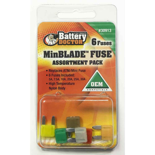 Buy Wirthco 30913 Minblade 6Pc Fuse Kit - 12-Volt Online|RV Part Shop