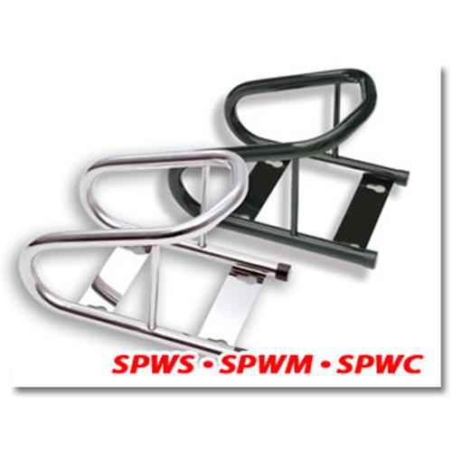 Buy Phoenix USA SPWC Chrome Motorcycle Wheel Chock - RV Storage Online|RV