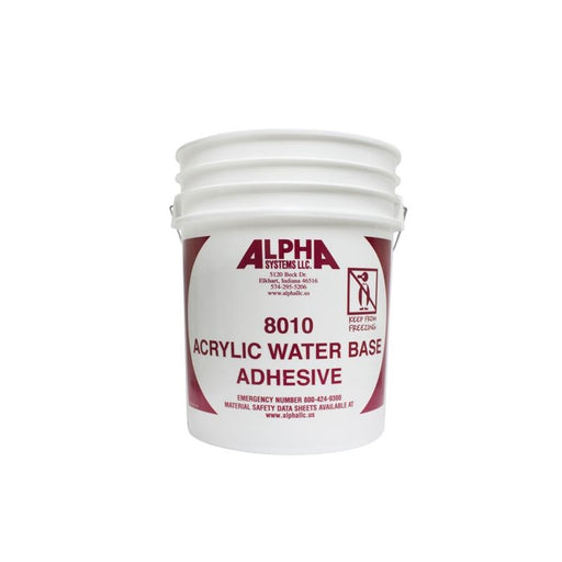 Buy Alpha Systems N801000P 8010 WATERBASE ADHESIVE (5-GAL PAIL - Roof