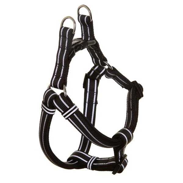 Buy Doog USA HARBFLSM HARNESS BLK REFLCT STRI M - Pet Accessories