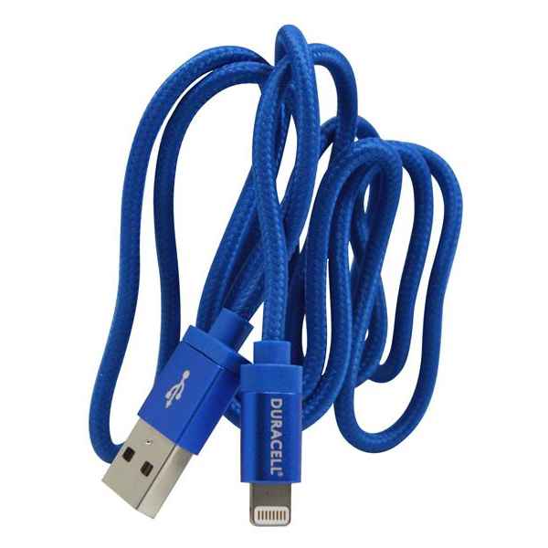Buy ESI Cases DURALE2143 3'LIGHTNING FBR CABLE BLU - Cellular and Wireless