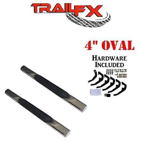 Buy Trail FX A1529S 4'' OVAL STRAIGHT BAR RP - Running Boards and Nerf