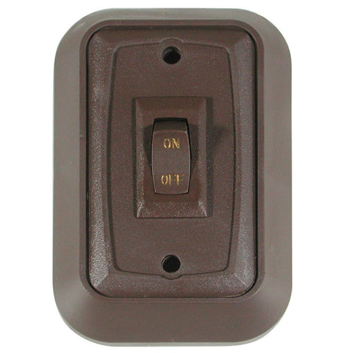 Buy Valterra BZ7118 Switch w/Wall Plate Brown Single - Switches and