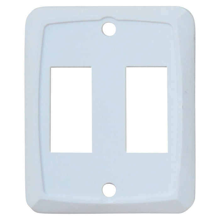 Buy Valterra P7201C Face Plate Double White Single - Switches and