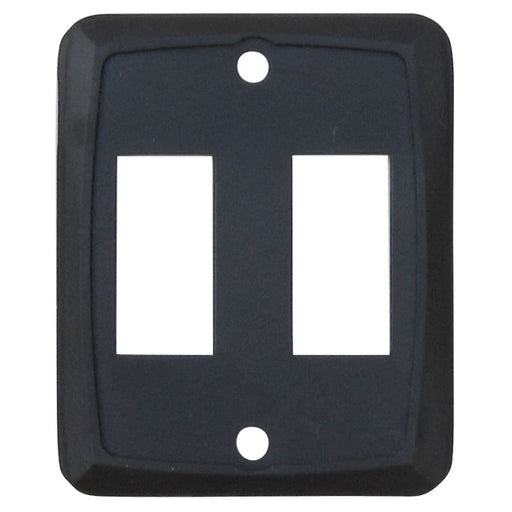 Buy Valterra P7215C Face Plate Double Black Single - Switches and